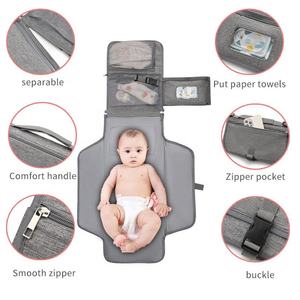 แผ่นรองสำหรับเด็กทารกเป็นมิตรกับสิ่งแวดล้อมแผ่นรองเปลี่ยนของเด็กทารกแบบถอดได้แผ่นเปลี่ยนได้แบบพกพาพร้อมบริการที่ดีที่สุด - Product Image 5