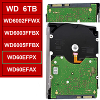 WD60EFPX 6TB Red Plus 3,5 NAS HDD SATA3 6Gb/s 5400RPM 256MB Cache CMR für MONITOR NVR CCTV Video-Backup Archivierung Server-Speicher
