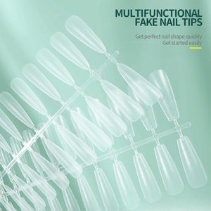 Nailpop <span class=keywords><strong>Kit</strong></span> d'<span class=keywords><strong>ongles</strong></span> artificiels de qualité professionnelle Stiletto/Cercueil Acrylique Gel doux mat pour les débutants <span class=keywords><strong>Faux</strong></span> <span class=keywords><strong>ongles</strong></span> - Product Image 4