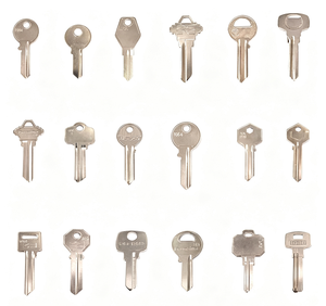 Ébauches de Clés KW1 Chinoises de Haute Qualité en Vente Chaude pour Portes, Clés Vierge en Métal Design Personnalisé pour Chambres - Product Image 1