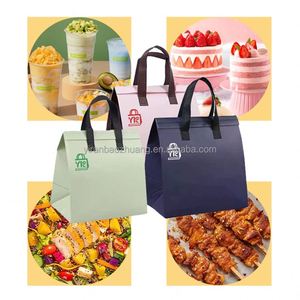 Bolsa Térmica Grande Personalizada Yiran con Logotipo, Aislada, de Tela No Tejida, con Lámina de Aluminio Ripstop - Linda Bolsa para el Almuerzo - Product Image 3