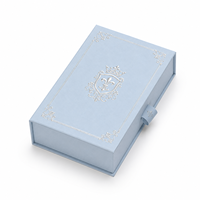 Boîte d'emballage magnétique écologique personnalisée pour parfum, avec gaufrage et revêtement UV, doublure en carton ondulé kraft pour flacons de parfum de luxe, idéale pour les cadeaux
