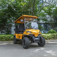 Hightop OEM/ODM Ensemble d'accessoires pour voiturette de golf électrique haut de gamme, style club car, avec pare-brise pliable, compatible universel, pour véhicules à moteur AC haute vitesse