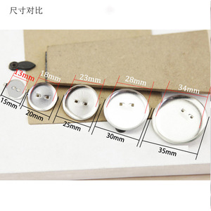 Épingles à broche rondes en métal, lot de 1000, épingles de sûreté, base en perles, accessoires de bijoux DIY pour la fabrication de bracelets - Product Image 4
