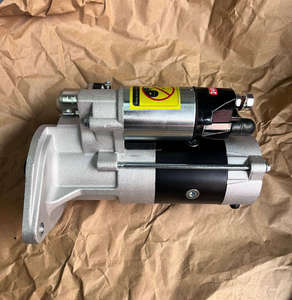 มอเตอร์สตาร์ท QDJ2451 เหมาะสำหรับเครื่องยนต์มิตซูบิชิ 6D34T และรถขุดโคเบลโก้ SK200-6, SK200-6E และซานี่ 215-8 - Product Image 1