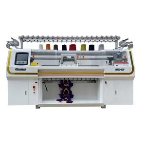 Computerized Shoe Upper Flat Knitting Machine with 72inch 14gg