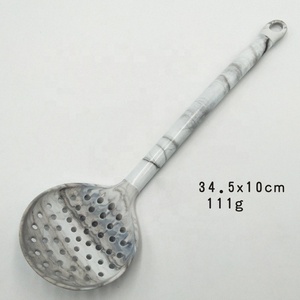 Ensemble d'ustensiles de cuisine en marbre, ensembles d'ustensiles en silicone, nouveau design 2022, style élégant, 12 pièces, logo personnalisé, boîte de couleur - Product Image 5