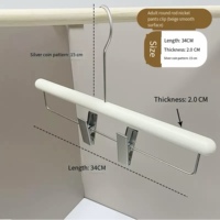 Kleiderbügel-Organizer für Zuhause, Weiß, Gelb, Beige, Glänzende Kunststoff-Kleiderbügel, Langlebiges Gestell für Wäscheraum und Kleidungsaufbewahrung