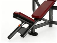 Ensemble complet d'équipements de musculation professionnels à charge sélective par poulie pour club de fitness