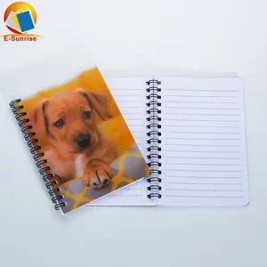 3D Lenticular Notebook Customized Paper Notebook With High Quality