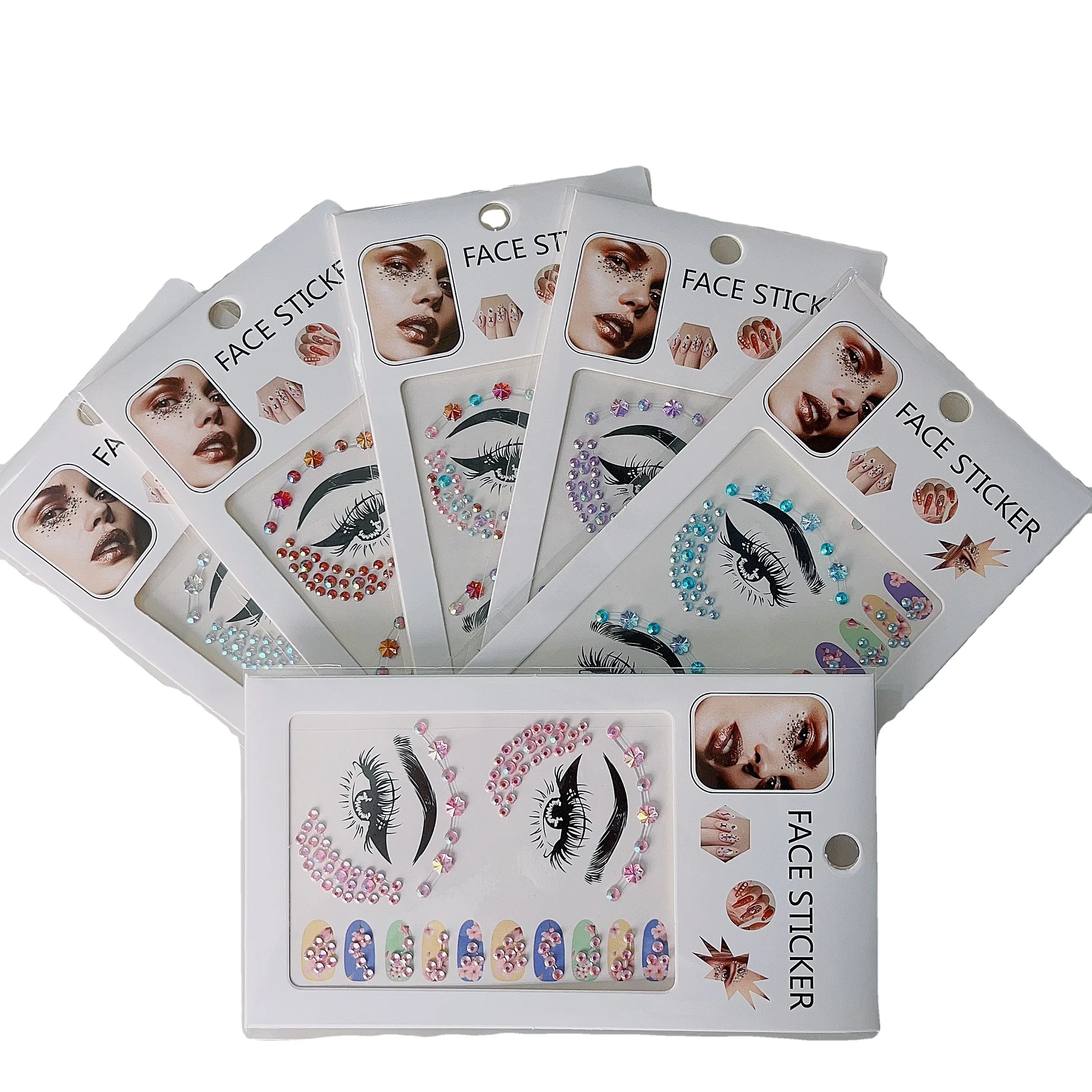 Strass Stickers Body Edelstenen Tijdelijke Tattoo Sticker Diamond Crystal Adhesive Custom Face Edelsteen