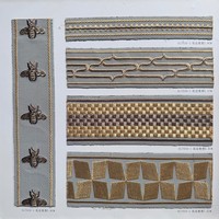 Vente chaude meubles maison textile accessoires canapés rideaux sangle accessoires dentelle