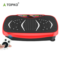 TOPKO Plaque vibrante Plate-forme de fitness Machine d'exercice vibrant lymphatique Secouant le corps entier Shaker Workout Shake Board