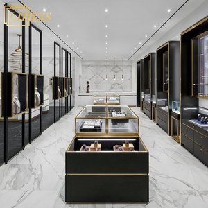 ตู้โชว์เครื่องประดับเพชร ตู้โชว์ร้านค้า ตู้โชว์ติดผนัง ดีไซน์พรีเมียม อุปกรณ์ตกแต่งร้านค้า ผู้ผลิตตามสั่ง - Product Image 1