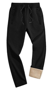 Customized Winter Thicken Warm Pants <strong>Men's</strong> <strong>Fleece</strong> Pants <strong>Men's</strong> <strong>Trouser</strong> Heavyweight Sherpa <strong>Lined</strong> Sweatpants Cargo <strong>Men's</strong> <strong>Trousers</strong> - Product Image 3
