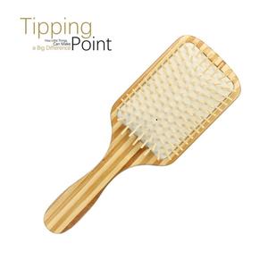 <span class=keywords><strong>Peigne</strong></span> à coussin d'air en bois de bambou écologique et sans danger, en <span class=keywords><strong>gros</strong></span>, OEM, pour grains - Product Image 4