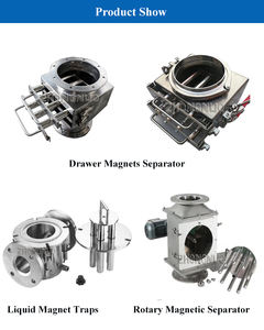 Séparateur magnétique permanent à haute capacité et forte puissance (12000GS) pour usage industriel dans les granulats de poudre alimentaire - Product Image 6