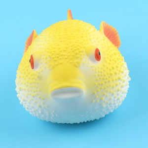 Jouet anti-stress en forme de poisson-bouffant coloré en TPR, jouet sensoriel élastique, cadeau fantaisie pour enfants, vente en gros - Product Image 2