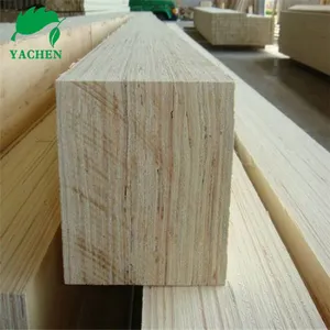 Customized size high quality poplar LVL plywood for LVL door and LVL bed slats
