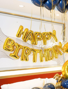 Multi Colors 16inch Aluminum Foil Birthday <b>Balloons</b> Set-Eco-Friendly Party Decoration with Colorful Letters and Banner - Product Image 4