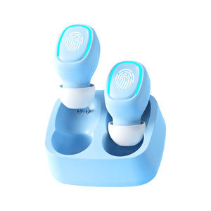 Factory Price Wireless Earbuds Touch Light Mini 40m A Earplugs Anti-Sweat HD Sound Quality Stereo Universal Headset Earphone