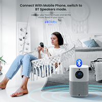 Proyector Portátil LED 4k con Bluetooth, Wifi, 1080p, 24g, 5g Inalámbrico, 1920x1080 de Alta Resolución, Precio Económico para Cine en Casa