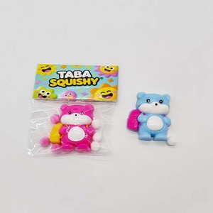 ตุ๊กตาหมี JO Bear Taba ของเล่นบีบ TPR ยืดหยุ่นเหนียวหนึบ รูปสัตว์ ช่วยคลายเครียด โมจิ สำหรับเด็ก - Product Image 3