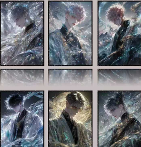 202 5 Nouveautés JJK Jujutsu Kaisen Cartes à collectionner en papier acrylique coloré <span class=keywords><strong>Zenin</strong></span> <span class=keywords><strong>Maki</strong></span> Itadori Yuji Cartes à jouer Cadeaux de loisir - Product Image 6