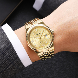 Nouvelle Arrivée Montre Classique avec Cadran Nid d'Abeille, Fonction Date, Design Élégant et Moderne, Logo Personnalisable, Montre à Quartz pour Hommes, Alliage, Verre, Aiguilles - Product Image 3