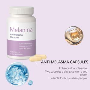 肌の壁を強化し、経口グローサプリメントOEM卸売プレミアム肌ブライトニング & 抗メラスマカプセル - Product Image 3