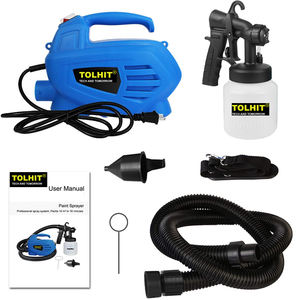 Pistola de Pintura Eléctrica Inalámbrica de Alta Presión <span class=keywords><strong>HLVP</strong></span> de 127v 220v 650w 800ml, Pulverizador de Pintura sin Aire Portátil para Recubrimiento en Polvo - Product Image 3