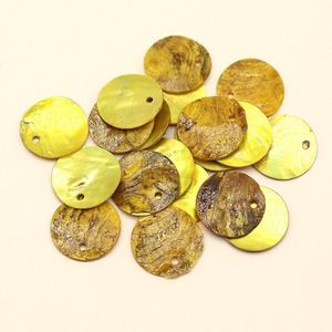 Perle a disco in madreperla coltivata, tinte, di colore misto, sostenibili, da 15 mm, per fai da te, cucito, gioielli e artigianato - Product Image 5