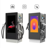 120kw 240kw Commercial Dc Ev Fast Ev Chargeur 240kw 200 kw 180kw 120kw 150kw 100kw Station de charge avec affichage publicitaire