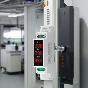 Wisselstroommeter En Frequentiemeter Din Rail Montage Micro Modulaire Lichtgevende Diode Digitale Display Ampèremeter 220V 380V - Product Image 1