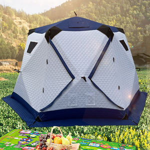 غرفة ساونا كبيرة للصيد في المعسكرات والشتاء مع سجادة ثابتة سميكة من قماش أكسفورد للثلج المريح - Product Image 6