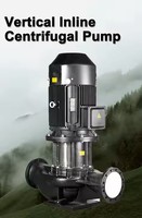 Pompe centrifuge verticale électrique haute pression pour circulation d'eau industrielle, contrôle de température chaude/froide, certifiée ISO9001, OEM