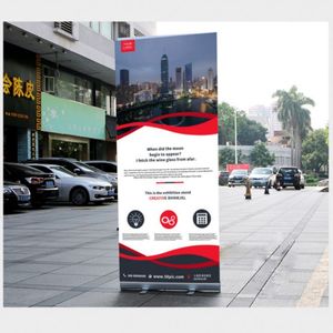 Распродажа, стандартная раскатка 80X200, рекламный дисплей, выдвижной всплывающий баннер, подставка для баннеров - Product Image 1