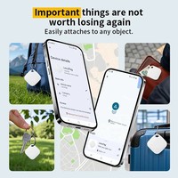 2025 Mini traqueur GPS intelligent IP67 étanche Anti-perte Key Finder fonctionne avec Android et Google Find My Device
