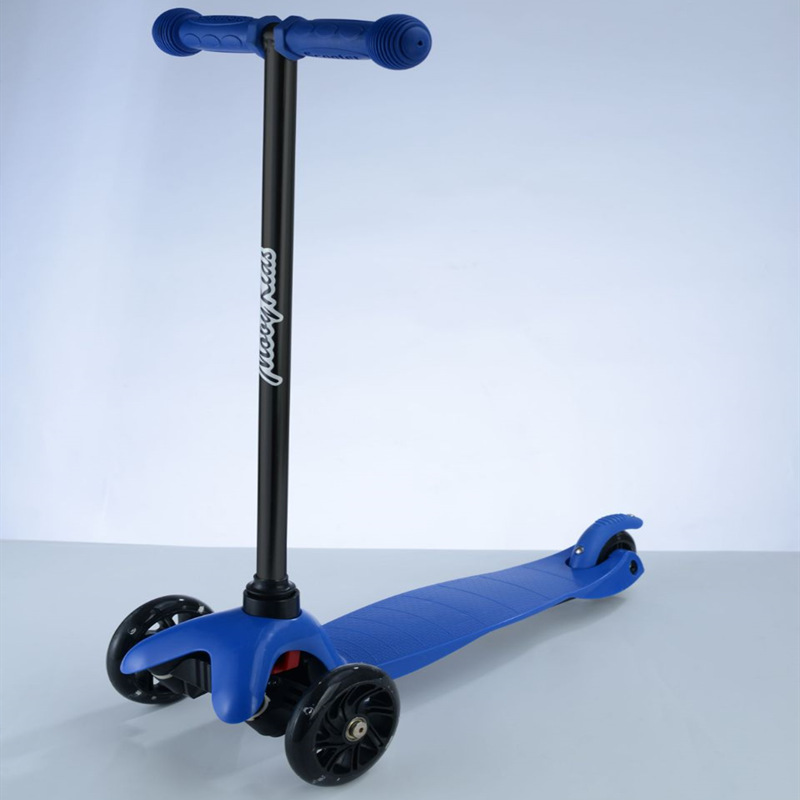 Roues en PVC bleu foncé, sans boîte de couleur