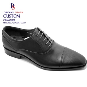 Zapatos de Vestir de Cuero de Calidad Dreamy Stark para Hombre, Zapatos Formales de Cuero con Estampado Han para Hombre, Zapatos Oxford - Product Image 1