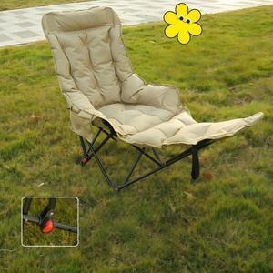 Silla de Camping Plegable Ligera de Tela Oxford para Picnic, Senderismo, Pesca y Jardín, de Lujo, con Estructura de Hierro - Product Image 1