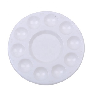 Paleta de Pintura de Acuarela en Forma de Pie de Dibujos Animados, Bandeja de Mezcla de Colores para Artistas, de Plástico Resistente - Product Image 5
