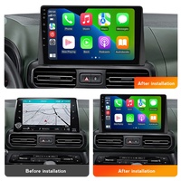MEKEDE MS 8 + 128g autoradio android pour Citroen Berlingo 2018-2020 360 caméra colling ventilateur double din autoradio