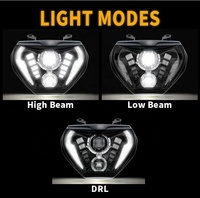 Lampu Depan Motor LED E-mark Assembly DRL HI/LO Beam untuk Yamaha MT 09 FZ 09 MT09 FZ09 2014-2016 MT07