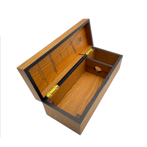 Coffret Cadeau Personnalisé Peint à la Main en Chêne Thème Fée Réutilisable pour Whisky <span class=keywords><strong>VSOP</strong></span> XO Premium, Liqueur, Tequila, Rhum - Product Image 3