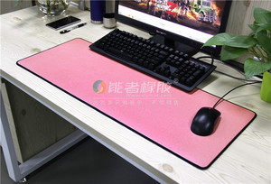 funciones oficina Llano rosa y azul cojín de escritorio de cuero impermeable <span class=keywords><strong>Mouse</strong></span> <span class=keywords><strong>Pad</strong></span> escritorio Mat para oficina y <span class=keywords><strong>el</strong></span> hogar - Product Image 3