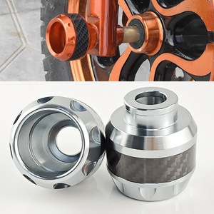 Coussinets universels en titane modifiés anti-chute pour motos électriques et scooters, pièces décoratives pour scooters, amortisseur avant - Product Image 4