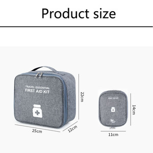 Nueva bolsa de almacenamiento de medicamentos con múltiples compartimentos personalizada al por mayor, botiquín de primeros auxilios de mano a prueba de humedad - Product Image 6