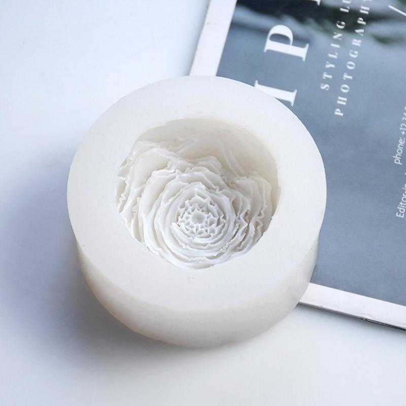 3D Silicone DIY Homemade Candle Making Aromatherapy Scented Mold easy to demold Sculpture Room Decorative Plaster Mold Art Craft