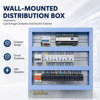 Tableau de distribution électrique industriel certifié ISO, assemblé, panneau de distribution basse tension, armoire de commutation complète